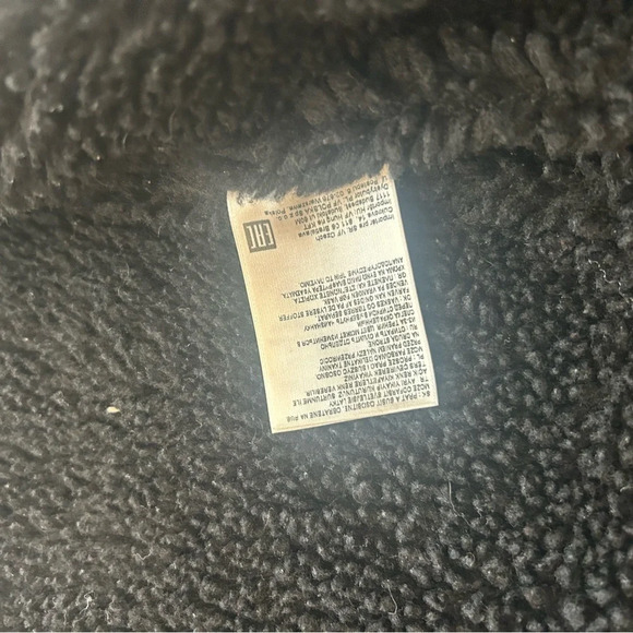 Lee Storm Rider vintage amazing black Sherpa insulated perfect women’s M mint!! - Picture 10 of 12